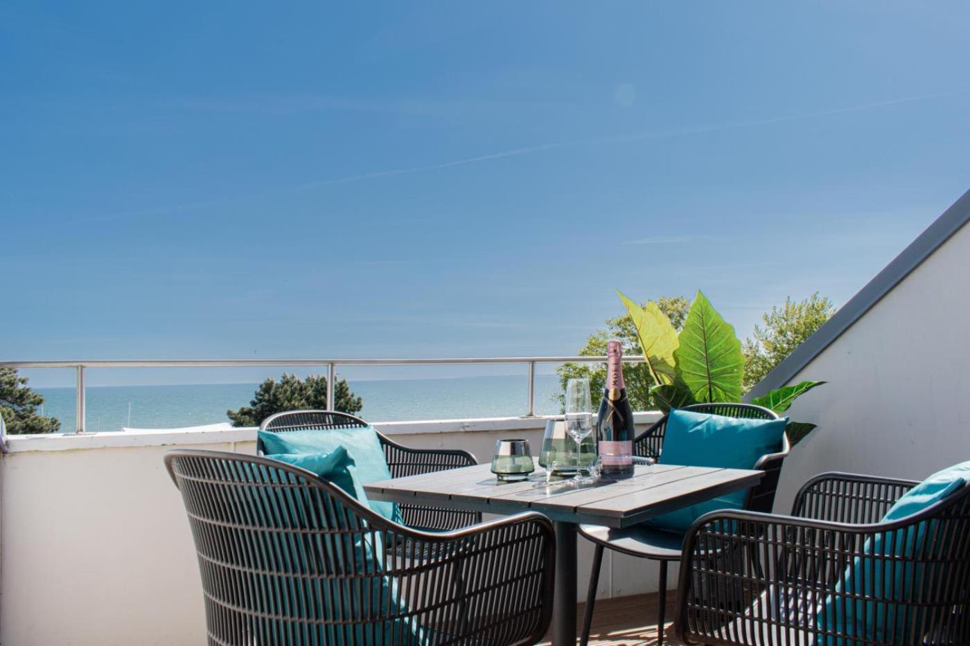 View 99 - Ferienwohnung In Scharbeutz Mit Exklusivem Ostseeblick Extérieur photo